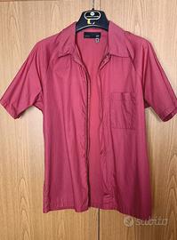 Camicia uomo con cerniera marca GAS anni 90