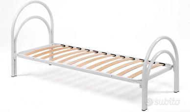 letto singolo (1 o 2) bianco