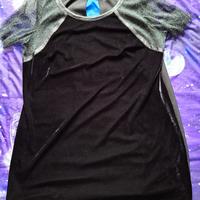 Maglia abito OVS nero maniche corte mis. XL Usata