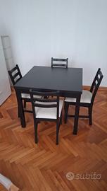 TAVOLO SALOTTO, 4 SEDIE