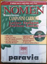 Vocabolario lingua latina NOMEN Campanini Carboni