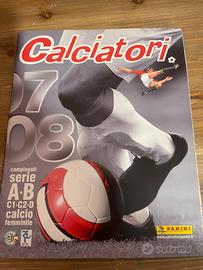 Album figurine panini 2007 2008 calciatori