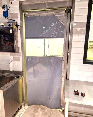 Porta vai e vieni per laboratorio alimentare usata