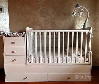 Lettino evolutivo basculante completo