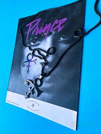 "Prince" Collana e Pendente in metallo nero