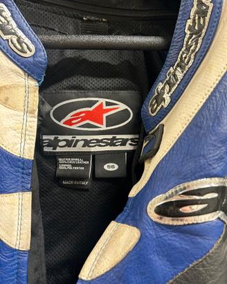 Tuta in pelle alpinestars