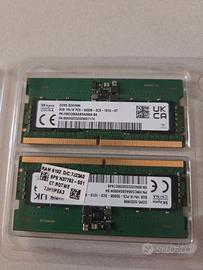 Kit Ram 16GB (2x8GB) DDR5 5600MHz SK Hynix