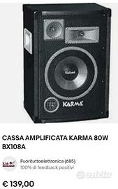 Coppia di casse Karma 