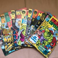 Fumetti Hulk e i difensori originali Corno 1975
