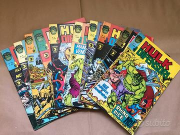 Fumetti Hulk e i difensori originali Corno 1975