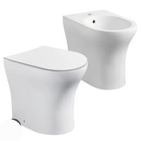 Coppia sanitari Linpha serie Sara