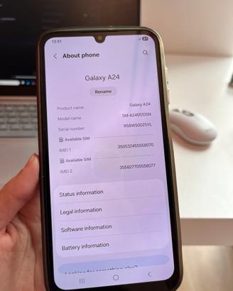 Samsung Galaxy A24 funzionante