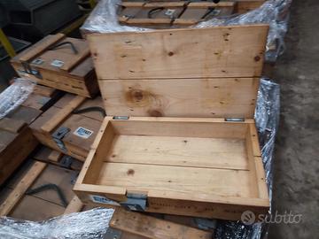 Cassette Box legno vintage militare