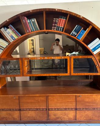 Libreria Vetrina ad arco Carpanelli