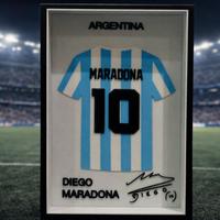 Cornice maglia da calcio Maradona Numero 10