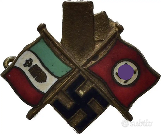 Spilla Patto Acciaio Italia Germania Rara R
