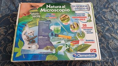 Clementoni Natura al microscopio.