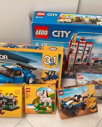 Lotto lego 60110, 31070,31033, 31087, 40779, 40775
