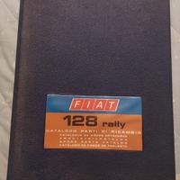 Catalogo ricambi Fiat 128 rally 1300 1971 original