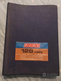 Catalogo ricambi Fiat 128 rally 1300 1971 original