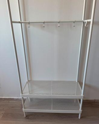 IKEA MACKAPÄR attaccapanni/rastrelliera come nuova