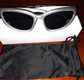OCCHIALI DA SOLE ALIEN SILVER BLACK Nuovi in Scat.