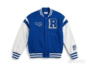 giacca college blu e bianca alcott