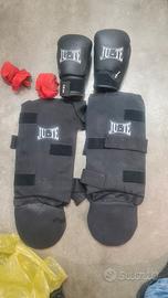 parastinchi, guantoni e fasce