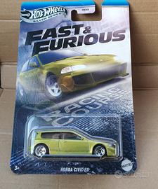 hot wheels Honda Civic EG Fast and Furious