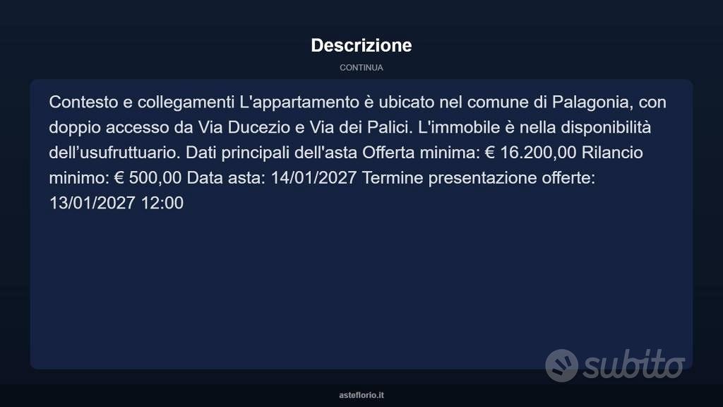 Appartamento – Palagonia, Catania - Vista 4