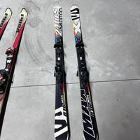 Sci Salomon X-Max con attacchi