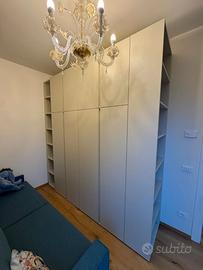 Armadio 4 ante beige