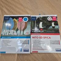 AUTORI E LETTORI piu 1 e MITO ED EPICA