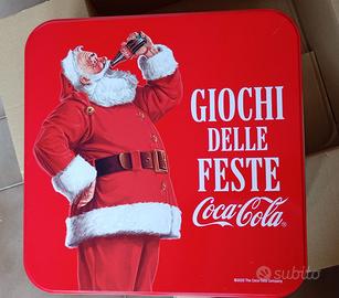 scatola di latta coca cola
