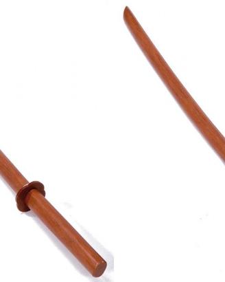 2 Spade in legno Bokken per arti marziali
