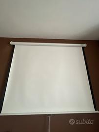 Schermo bianco da parete, telo per proiettore