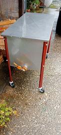 Banco disopercolatore inox