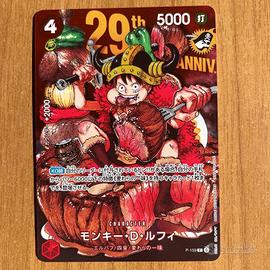 One Piece Luffy 159 29th Anniversary Japanese NM