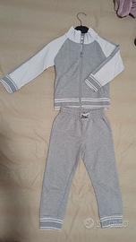 Tuta sport casual bambina Everlest grigia 4 anni 