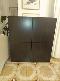 coppia mobile scaffale besta ikea