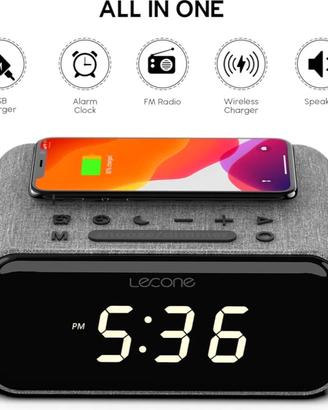 Sveglia digitale wireless 