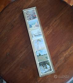 Quadro Opere Monet 71x15 cm con Cornice