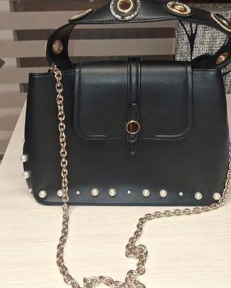 borsa a mano e tracolla nuova