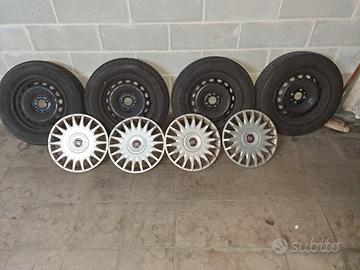 Cerchi in ferro 15" attacco Fiat