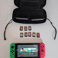 Nintendo Switch con 8 Giochi Originali