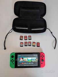 Nintendo Switch con 8 Giochi Originali