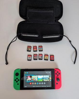 Nintendo Switch con 8 Giochi Originali