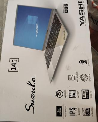 PC YASHI PORTATILE NUOVO CON HARD DISK DA 500 GB
