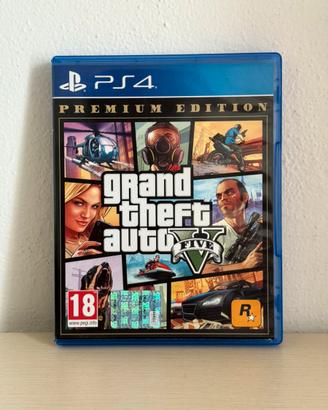 GTA 5 Grand Theft Auto V Premium Edition PS4