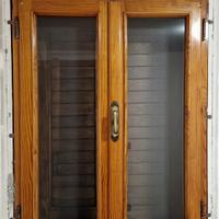 2 finestre legno douglas 78,5 x 109,5